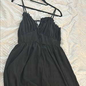 Chic Black Sleeveless Dress